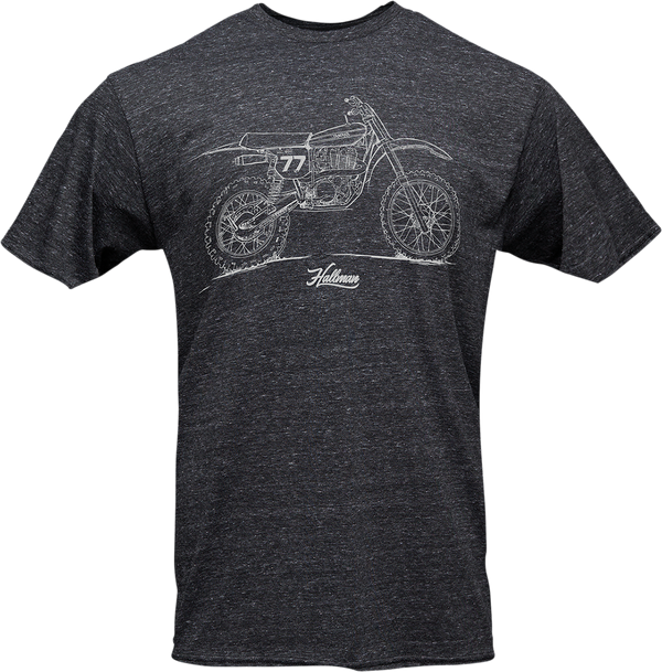 Thor T Shirt Hallman HL500 XL MX Yamaha Black Heather