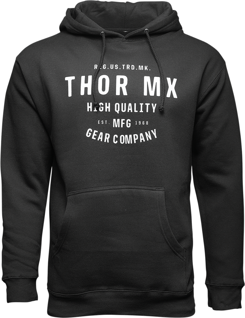 Thor Hoody MX Crafted 2XL Black 2XLarge