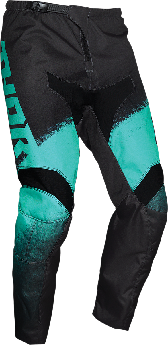 Thor Pant MX Sector Vapor 32 S21 Mint Charcoal inch   32" Waist