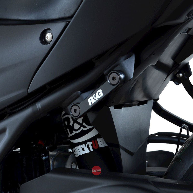 R&G Racing Rear Footrest Plate left side Yamaha MT-25 Black