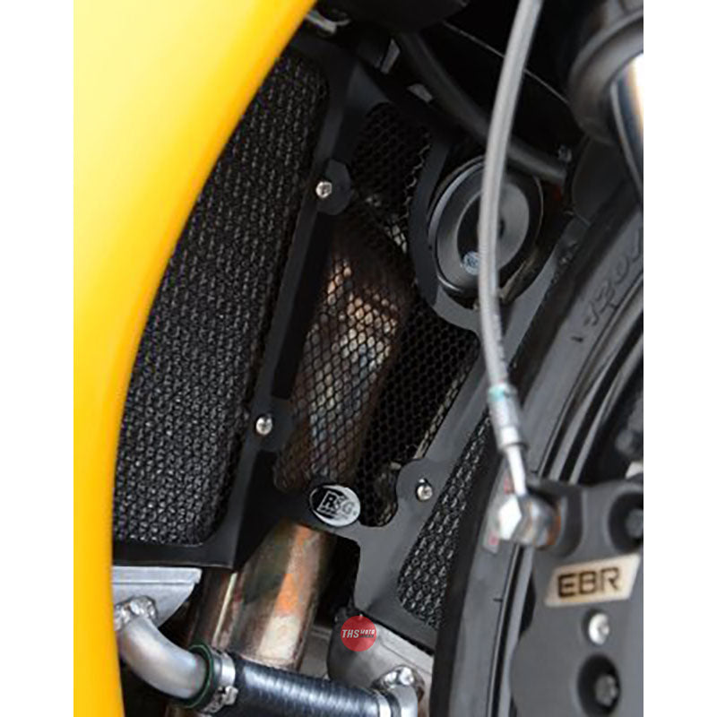 R&G Racing Radiator Guard EBR Black