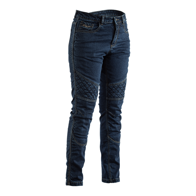 RST Ladies Aramid Straight Leg CE Denim Jean Dark Blue 20 20 Womens 41" Waist