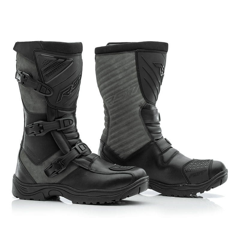 RST Raid CE Waterproof Black Grey Boots Size EU 47