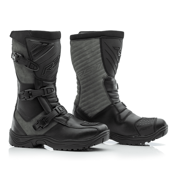 RST Raid CE Waterproof Black Grey Boots Size EU 46