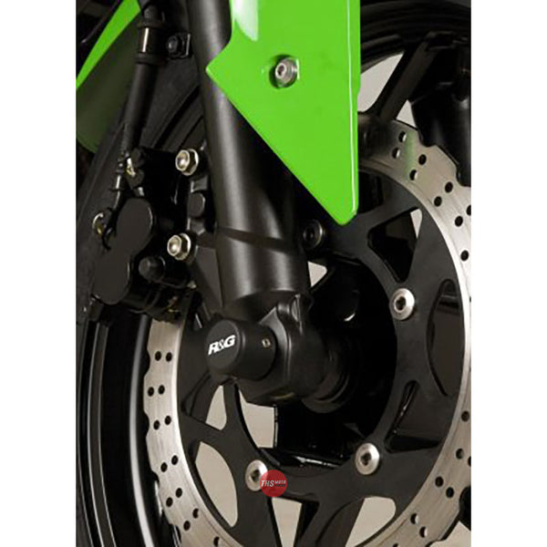 R&G Fork Protectors Kawasaki Ninja 250 Black