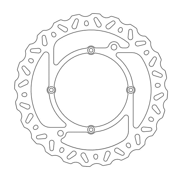 Moto Master Brake Rotor Front Husqvarna Cr125 Wr125 Wr250 00-13 Cr250 00-05 Tc250 Te250 03-13 Tc449