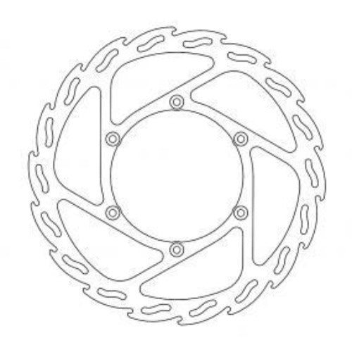 Moto Master Brake Disc Front Flame Yamaha Yz125 Yz250 Yz250X 17-21 Yz250F Yz450F 16-20 Wr250F 17-19