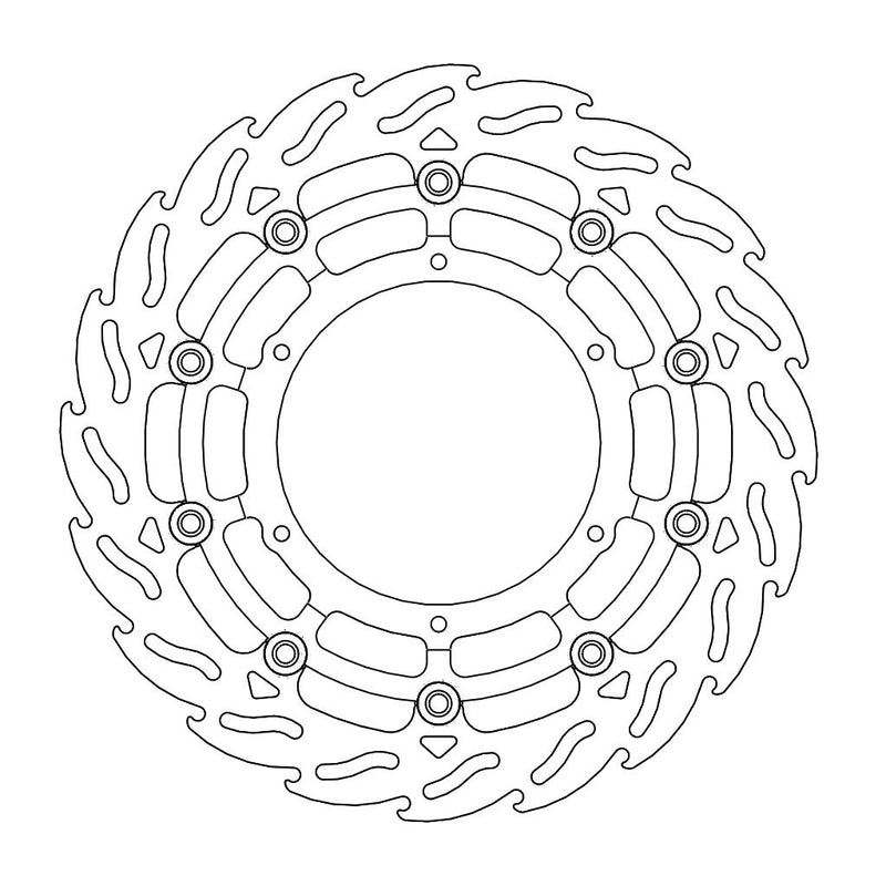 Moto Master Brake Disc Front Left Flame Ktm Adventure