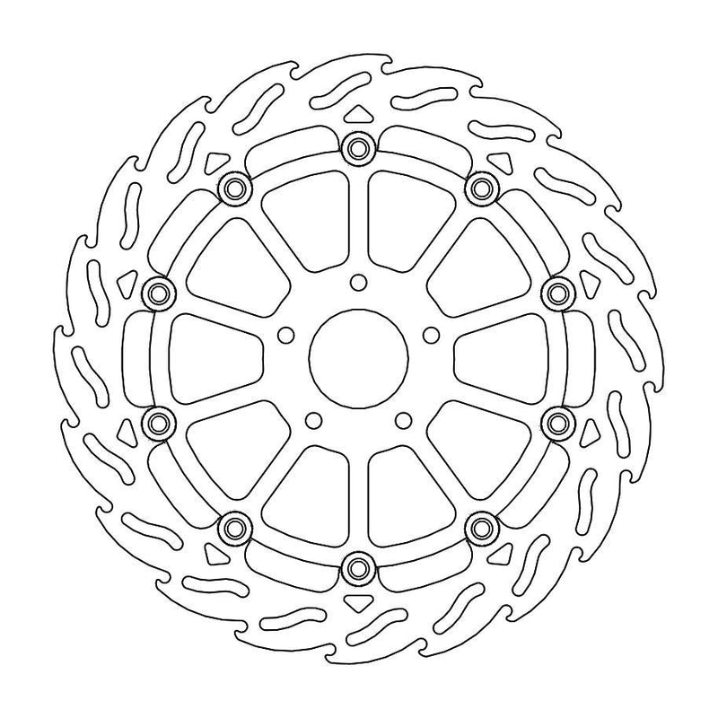 Moto Master Brake Disc Front Flame Huqvarna Ktm