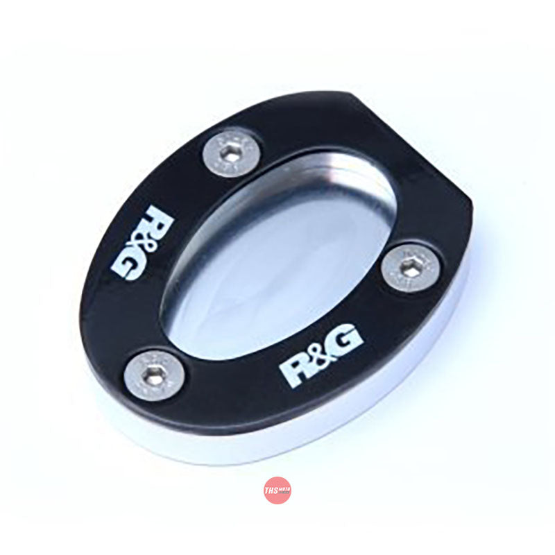 R&G Racing Kickstand Shoe Kawasaki ZX63 Silver