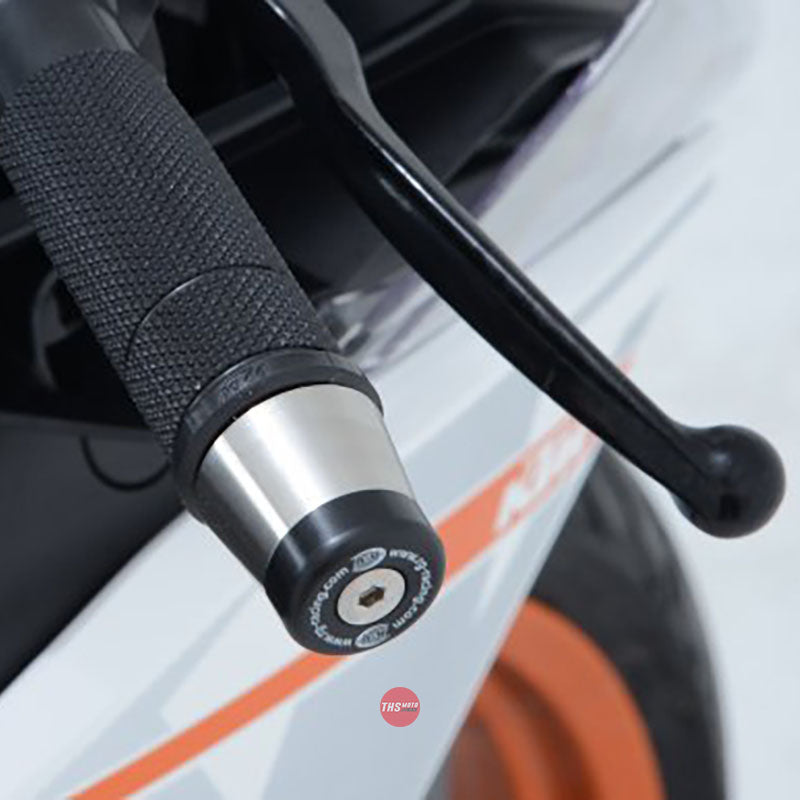 R&G Racing Bar End Sliders KTM RC390 Black