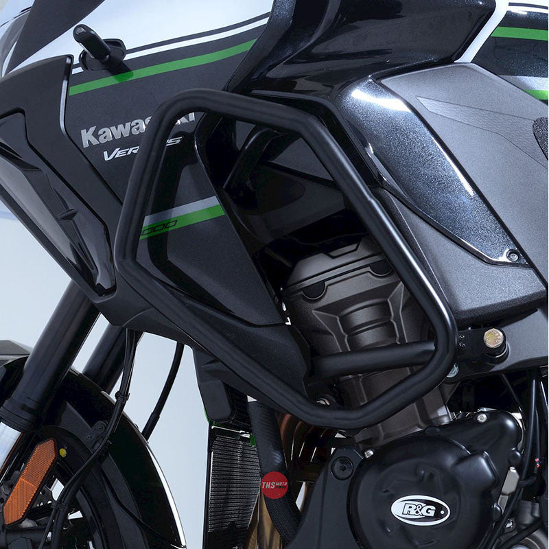 R&G Adventure Bars for Kawasaki Versys 1000 19- Black