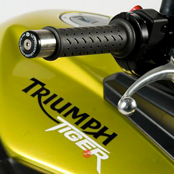 R&G Racing Bar End Sliders Triumph Tiger 800 Black