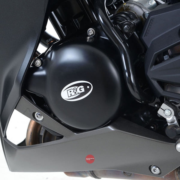 R&G Engine Case Cover Kit Kawasaki Ninja 300 13- , Ninja 250 , Z250 13- Black