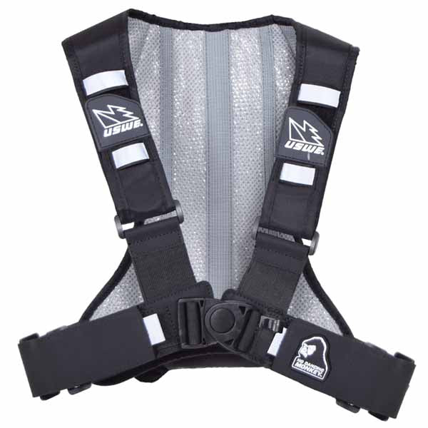 The 4-Point Suspension Harness Technology featured on the USWE Ranger 3 Hydropack