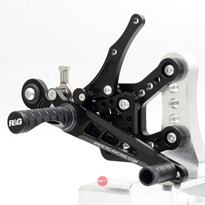 R&G Racing Rearsets BMW S1000RR 10-14 Black RSET04BK