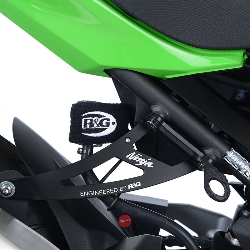 R&G Racing Exhaust Hanger Kawasaki Ninja 400 2018- Black