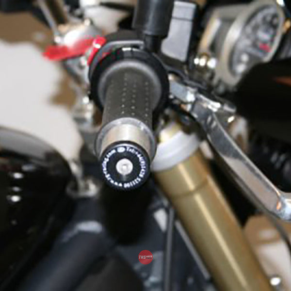 R&G Racing Bar End Sliders Triumph Four/Thruxton 04- Black