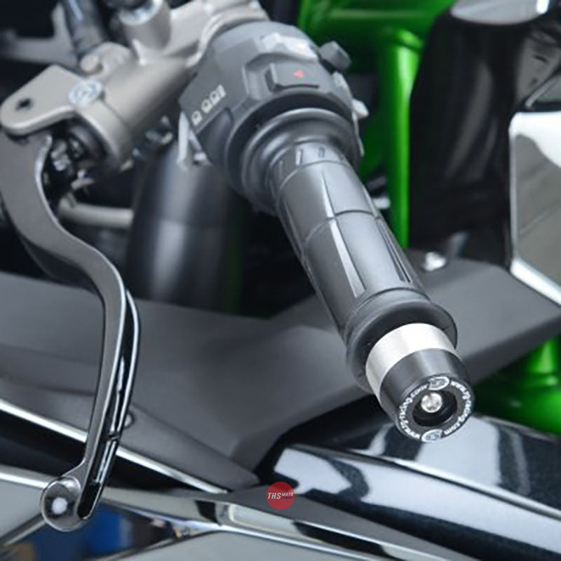 R&G Racing Bar End Sliders Kawasaki H2 H2R Black