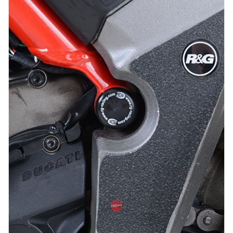 R&G Racing Frame Plug LHS Upper Ducati Black