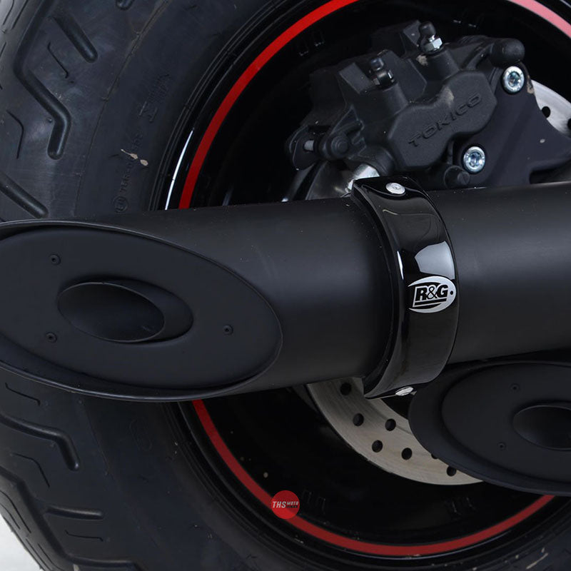 R&G Racing Exhaust Protector for Arrow e Black