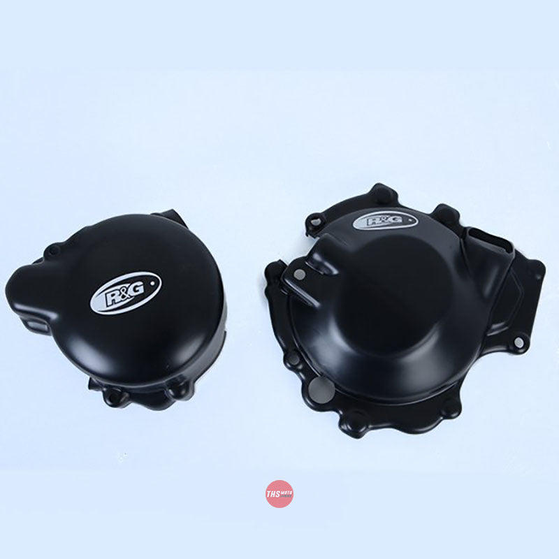 R&G Racing Kawasaki Versys X-250/300 Engine Case Covers pair Black