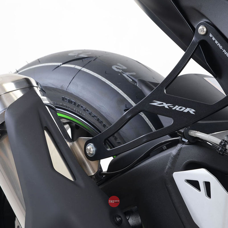 R&G Exhaust Hanger Kawasaki ZX10R 11- Black