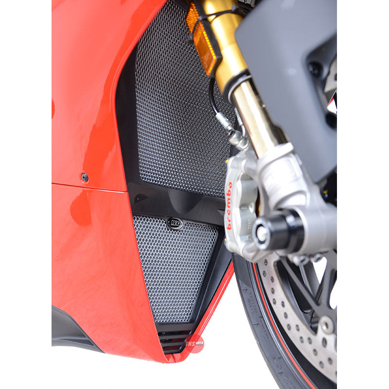 R&G Racing Radiator & Oil Cool Guard Set Panigale V4/V4S Black