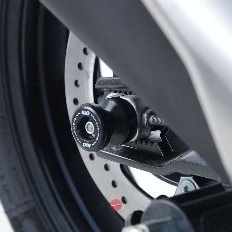 R&G Racing Rear Spindle Sliders BMW G310R Black