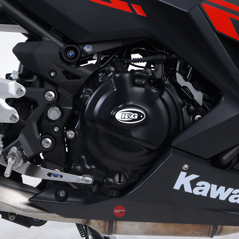 R&G Racing Engine Case Cover Kawasaki Ninja 400 18 (RHS) Black