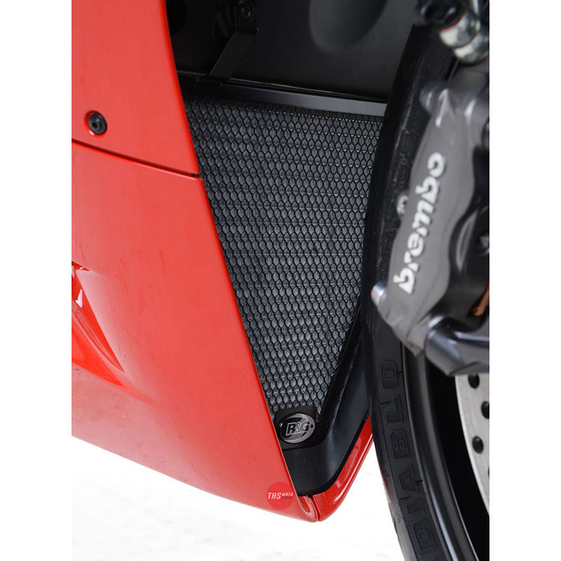 R&G Racing Radiator Guard Ducati 2 Piece Black