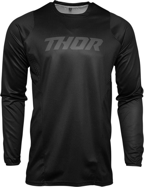 Thor Jersey Mx Pulse Black L S21 Blackout Large