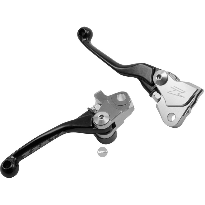 Zeta Pivot Lever Set FP KTM Husqvarna - Black ZE44-4131