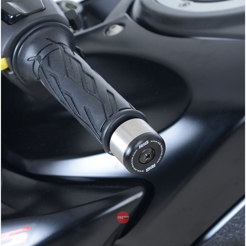 R&G Racing Bar End Sliders Suzuki GSX-S125 Black