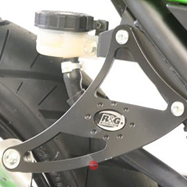 R&G Exhaust Hanger Kawasaki ZX250 08- Black