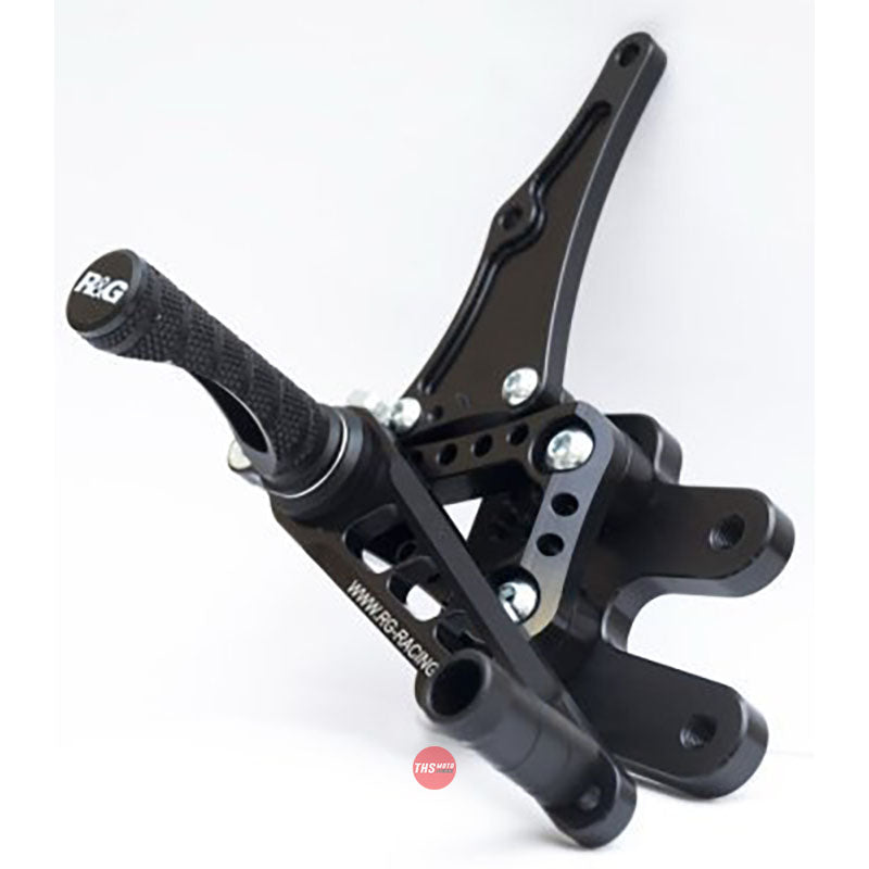 R&G Adjustable Rearsets GSX-R600/750 K6-L0 Black