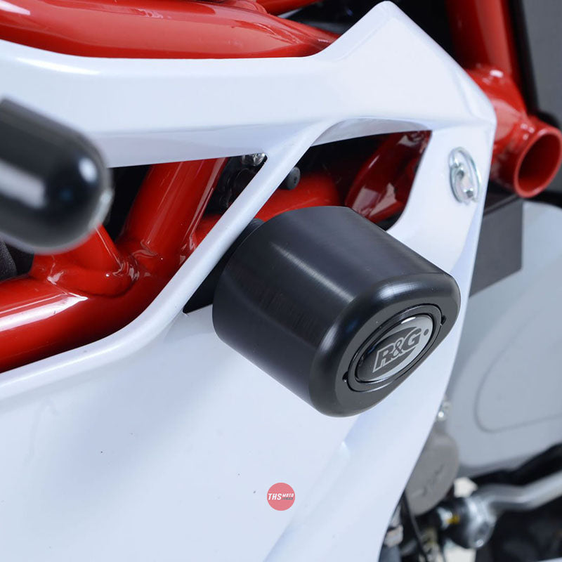 R&G Racing Aero no-cut Frame Sliders MV Agusta F4 1000R 10- White