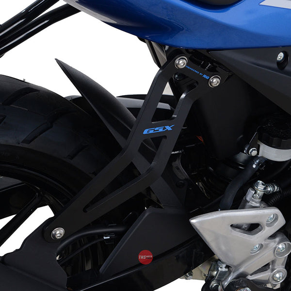 R&G Racing Ext Hang Black & Red F/Rest kit GSX-R125