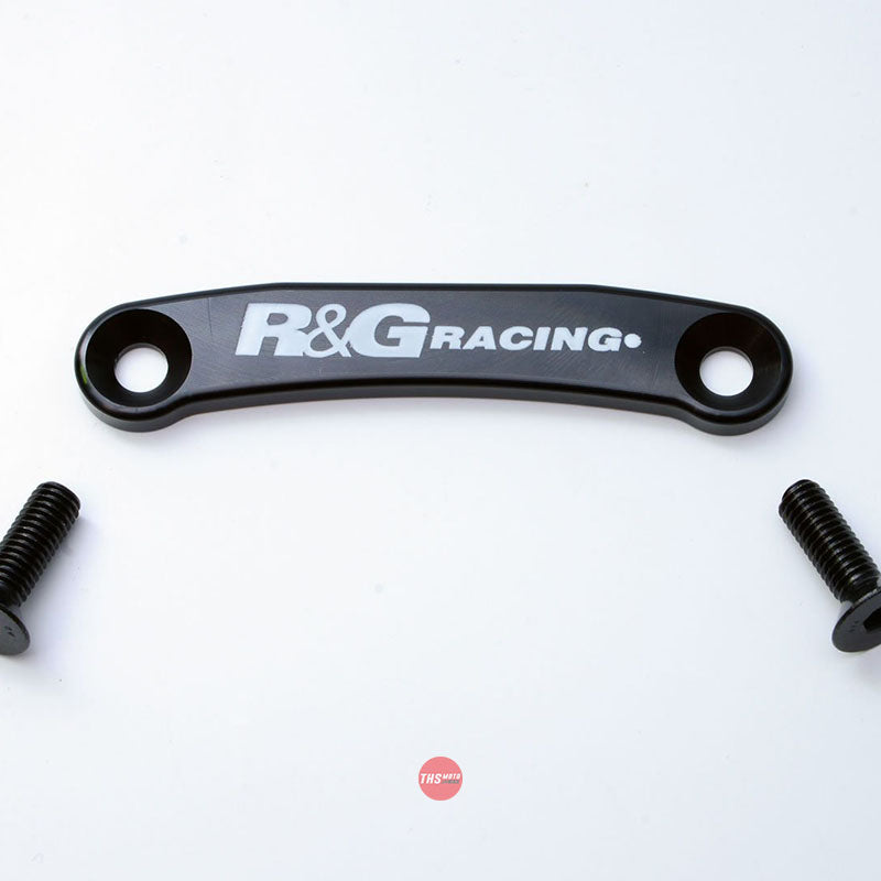 R&G Racing Rear Footrest Plate left side MV Agusta Brutale Black