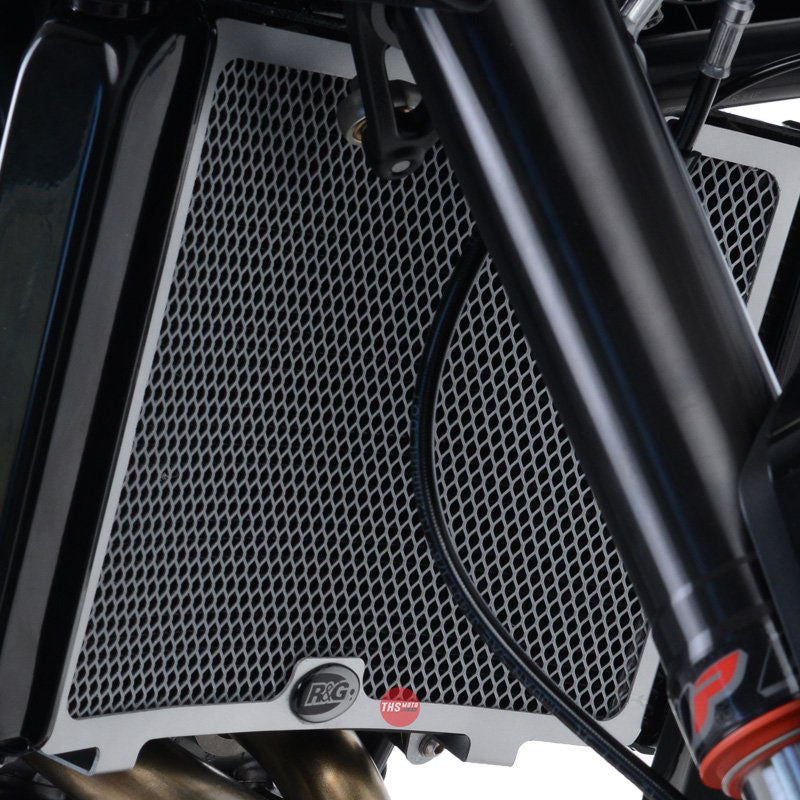 R&G Racing Radiator Guard KTM 790 Duke 18- OEM mod radiator Black