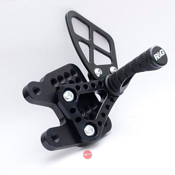 R&G Racing Rearsets Suzuki GSXR1000 K9- Black