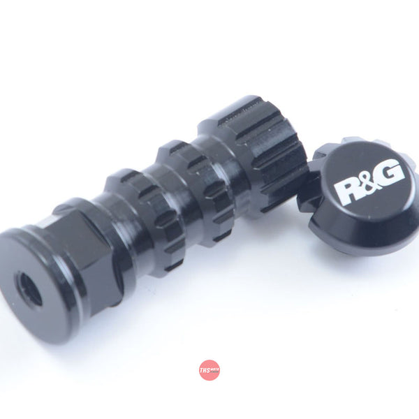 R&G Racing Racing Footpeg short fixed Black