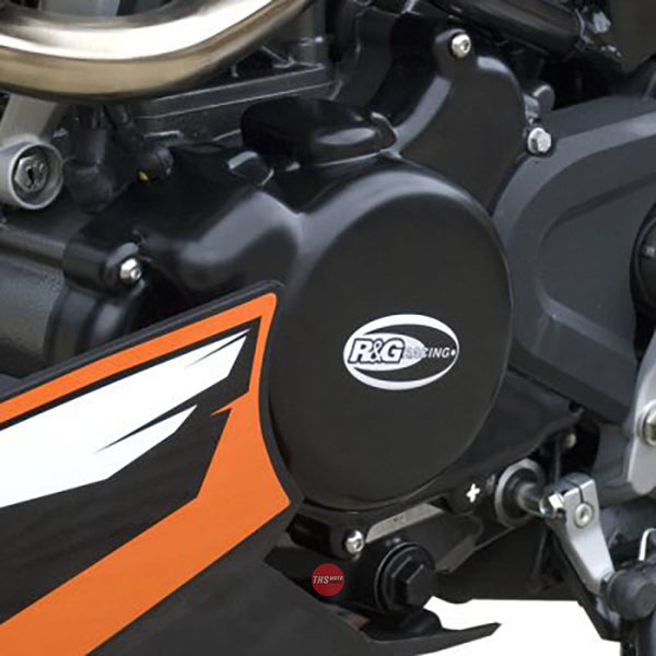 R&G Racing KTM 125/200 Duke LHS engine Black