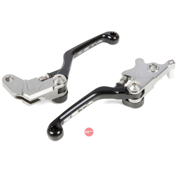 Zeta Pivot Lever Set CP 3FI DR250R / DRZ400S/SM - Black ZE44-7011