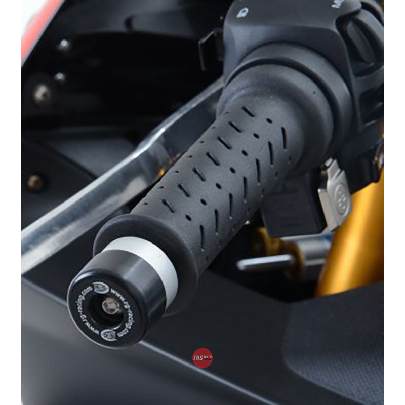 R&G Racing Bar End Sliders Aprilia RSV4 RF/RR 15- Black