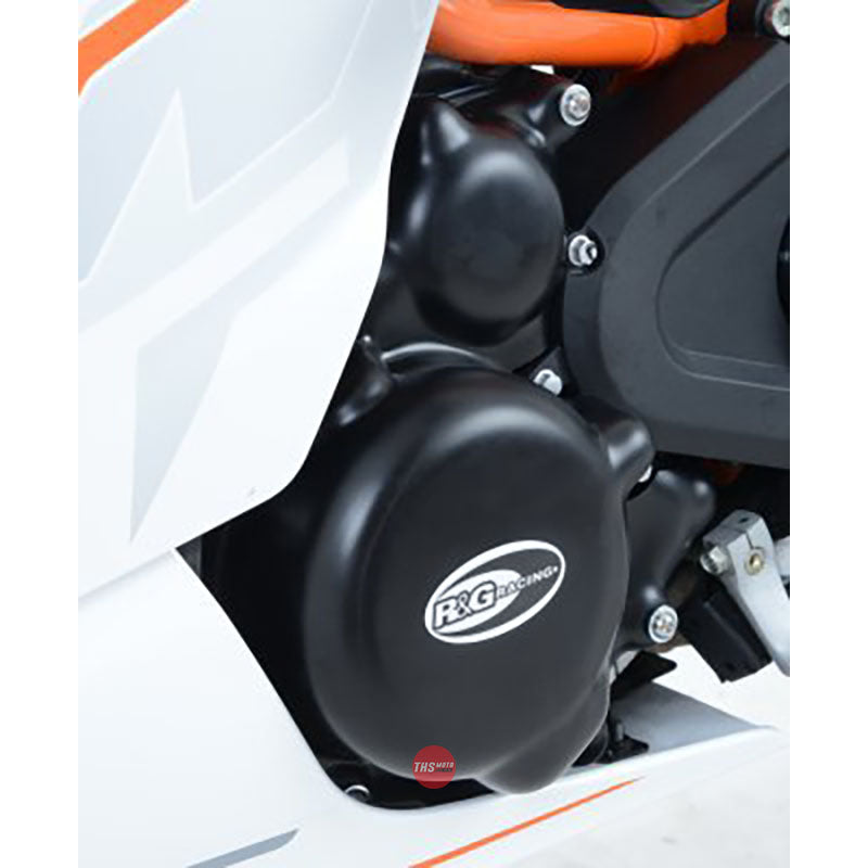 R&G Engine Case Cover Kit KTM RC 125 14-16, RC 200 14-, Duke 125/200 20 Black