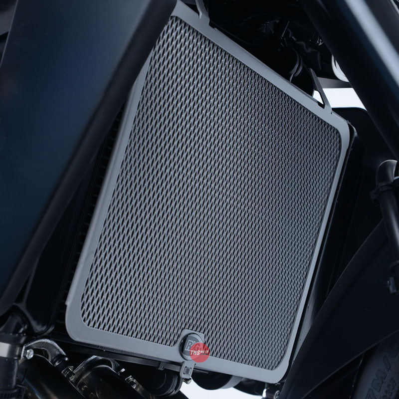 R&G Racing Radiator Guard Yamaha MT-09 17- Titanium