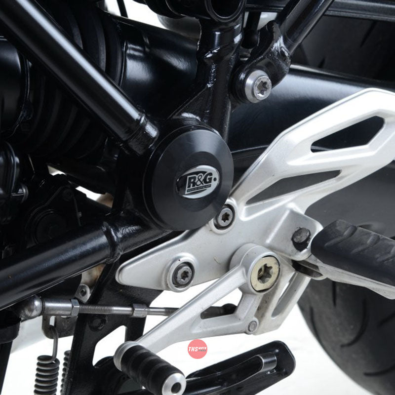 R&G Frame Plug Kit BMW R1200R, R1200RS 15- Black