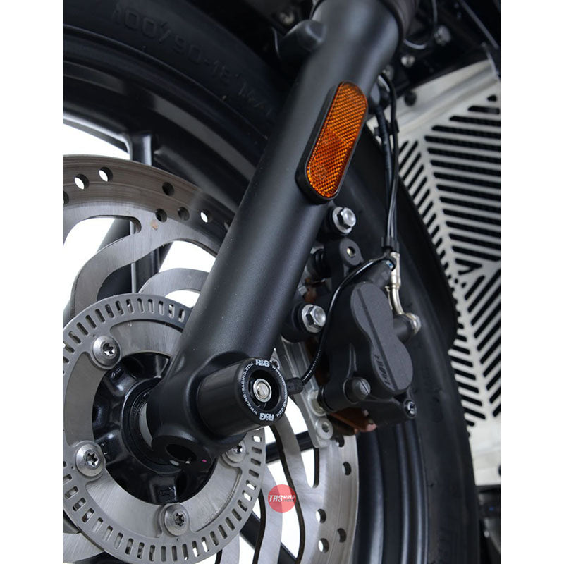 R&G Fork Protectors the Triumph Street Twin 16- Black