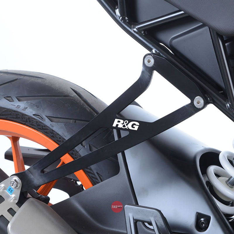 R&G Racing Exhaust Hanger KTM RC125 17- RC390 17- Black